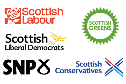 Scottish party logos