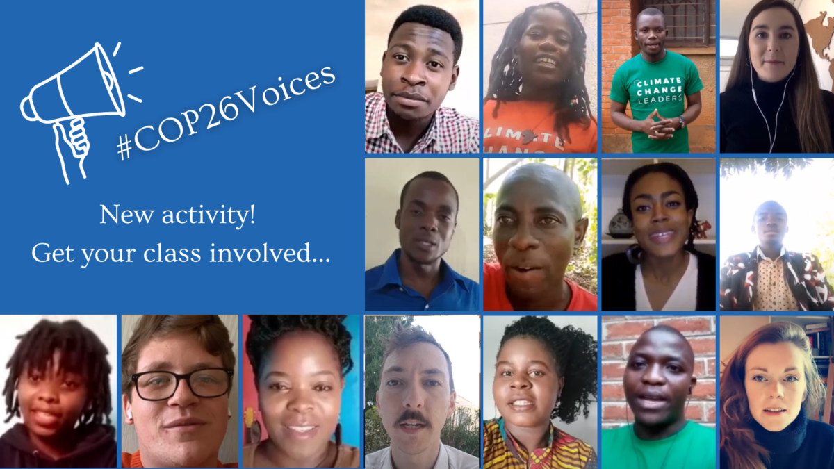 COP26 Voices Youth Schools Activity
