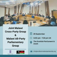 Joint Malawi CPG Malawi APPG 26 Sept