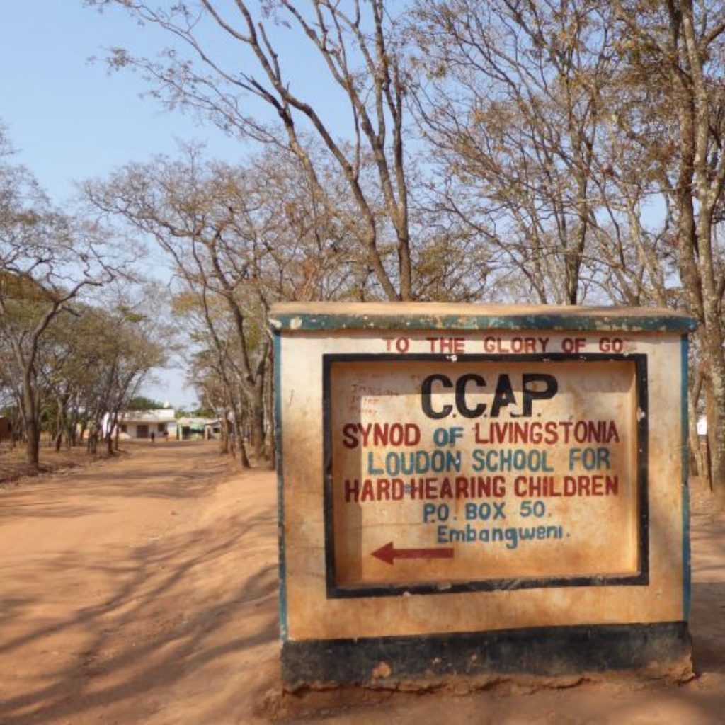 Embangweni school sign web