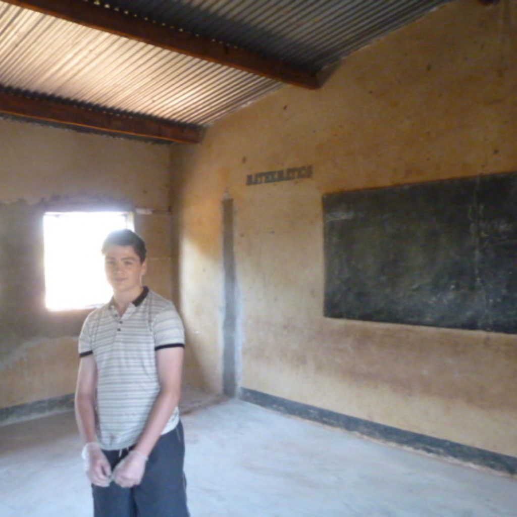 Nansato classroom before we started painting